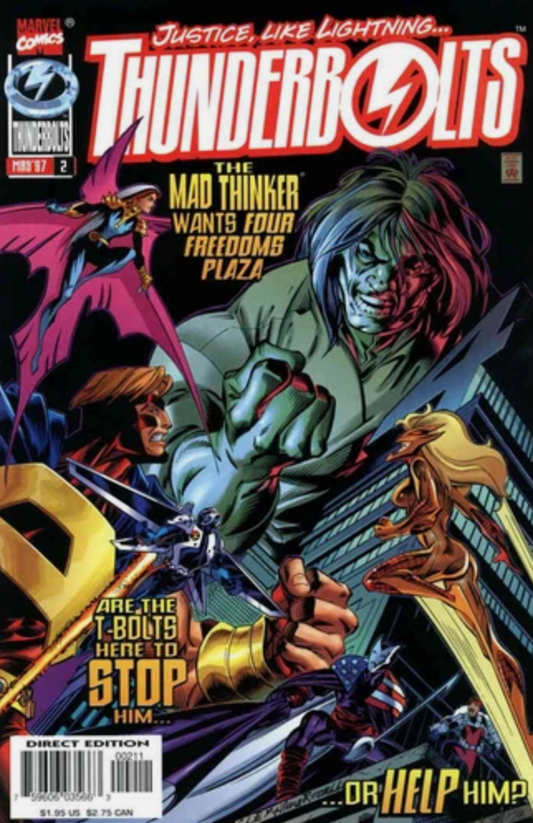 THUNDERBOLTS #2 1997 Thunderbolts MARVEL COMICS