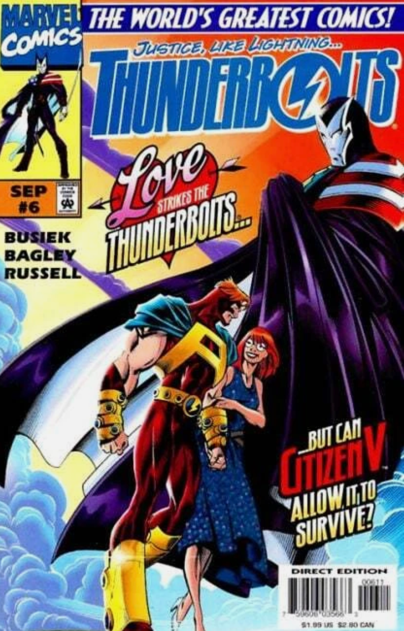 THUNDERBOLTS #6 1997 Thunderbolts MARVEL COMICS