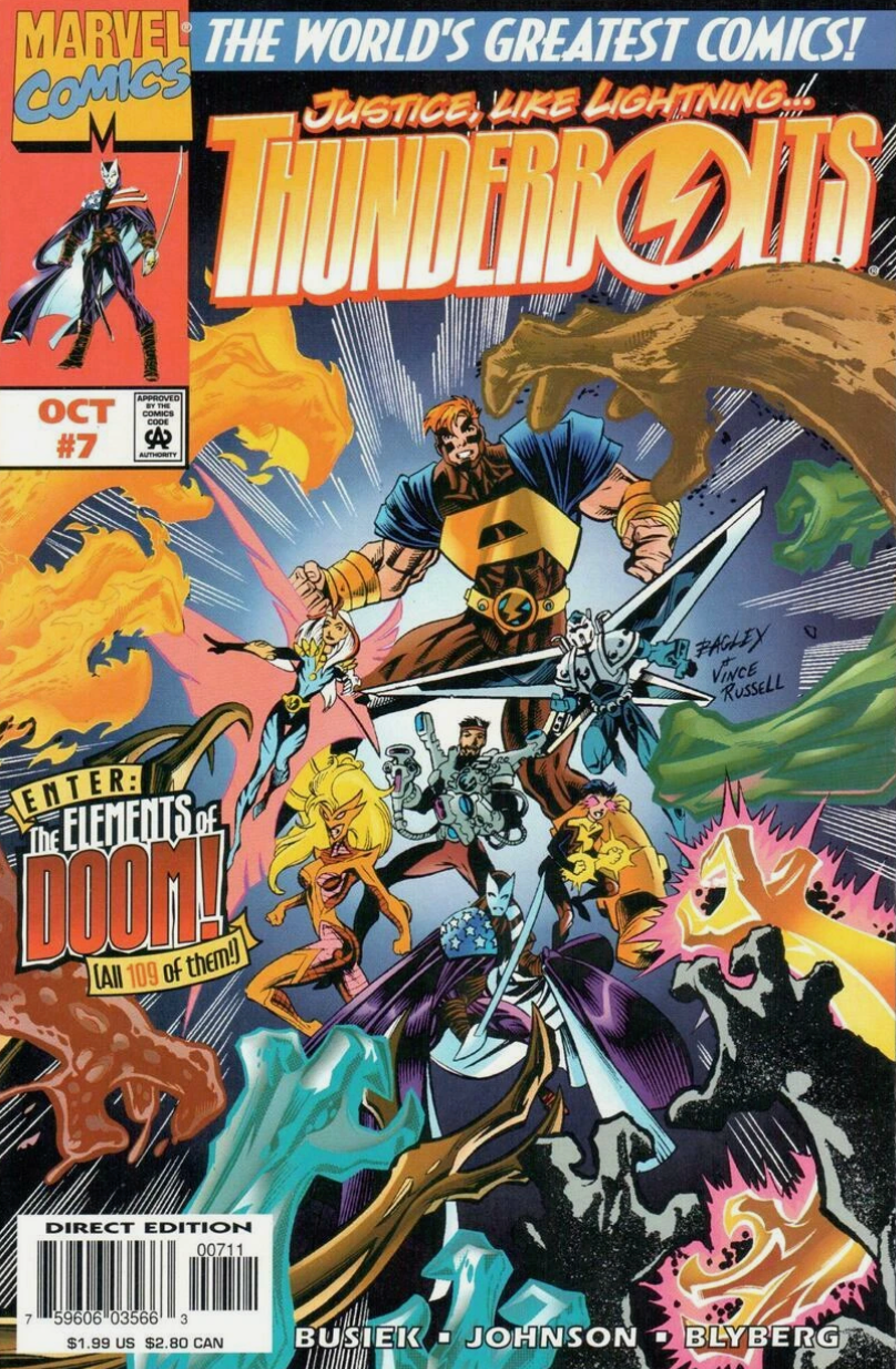 THUNDERBOLTS #7 1997 Thunderbolts MARVEL COMICS