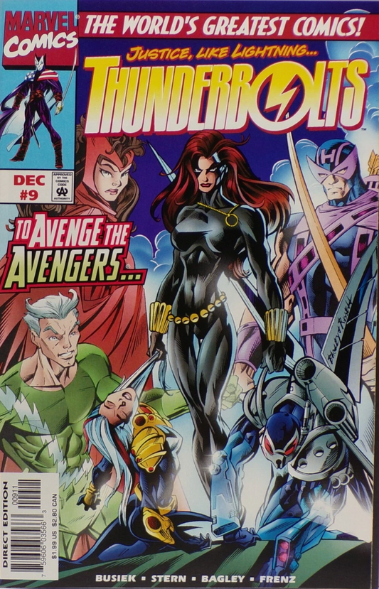 THUNDERBOLTS #9 1997 Thunderbolts MARVEL COMICS