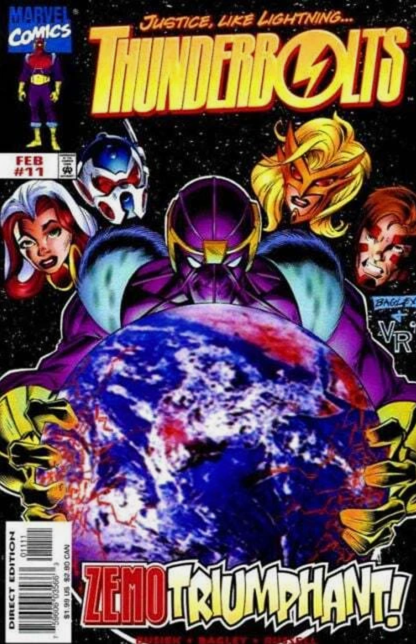 THUNDERBOLTS #11 1997 Thunderbolts MARVEL COMICS