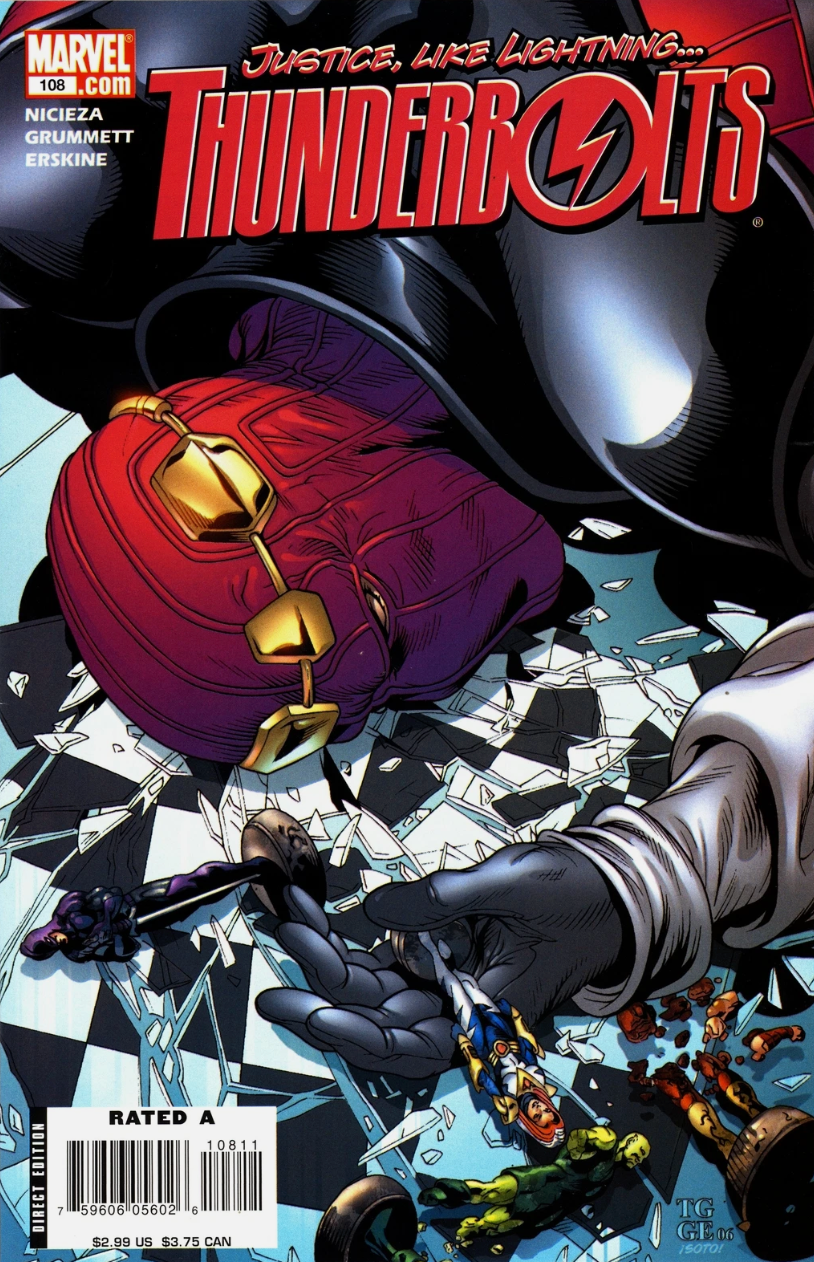 NEW THUNDERBOLTS #108 2006 Thunderbolts MARVEL COMICS