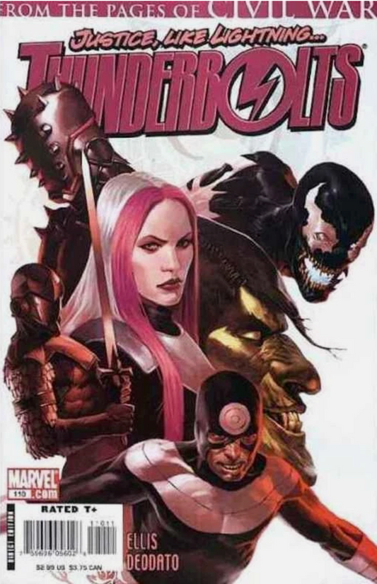 NEW THUNDERBOLTS #110 2007 Thunderbolts MARVEL COMICS