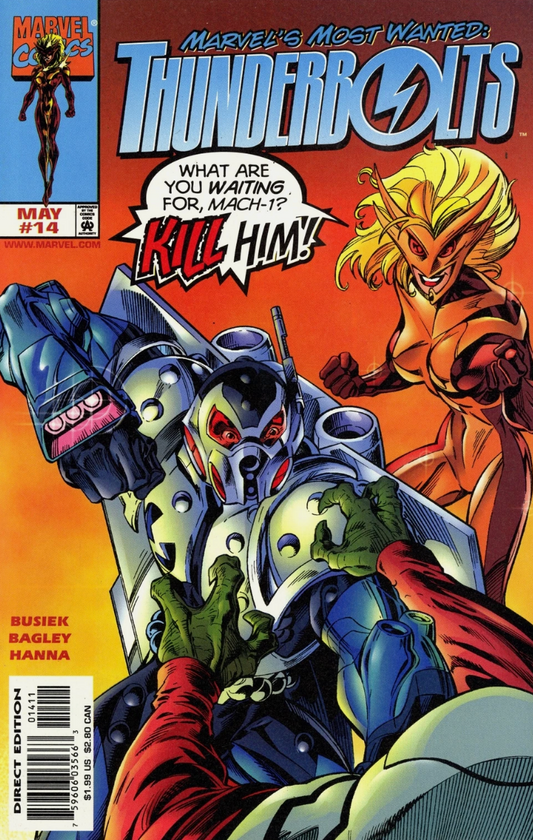 THUNDERBOLTS #14 1998 Thunderbolts MARVEL COMICS