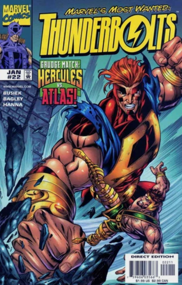 THUNDERBOLTS #22 1998 Thunderbolts MARVEL COMICS