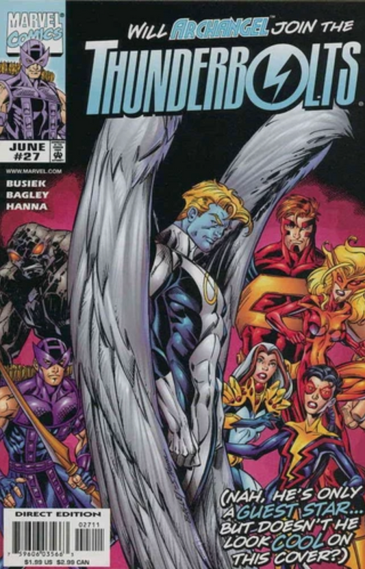THUNDERBOLTS #27 1999 Thunderbolts MARVEL COMICS