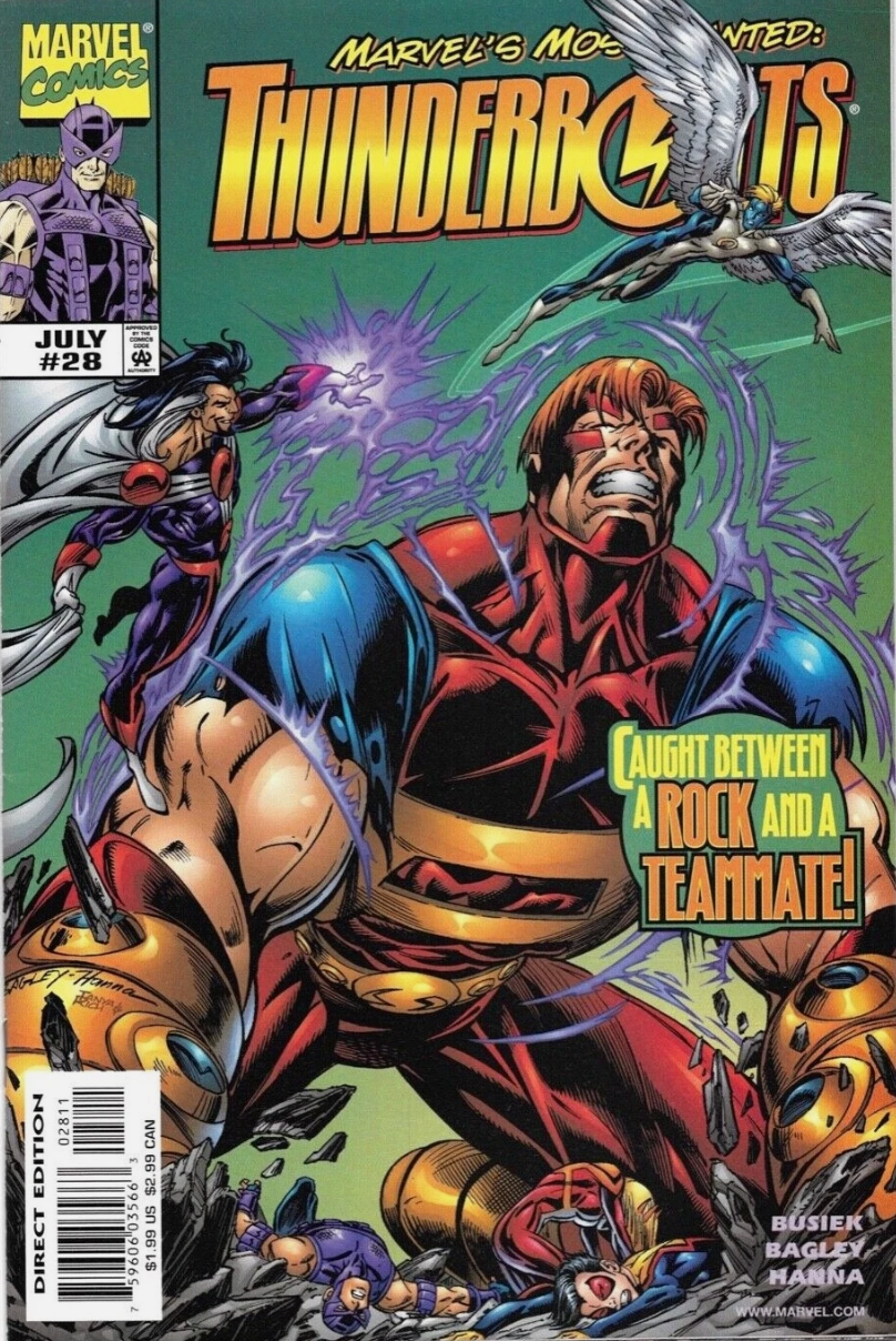 THUNDERBOLTS #28 1999 Thunderbolts MARVEL COMICS