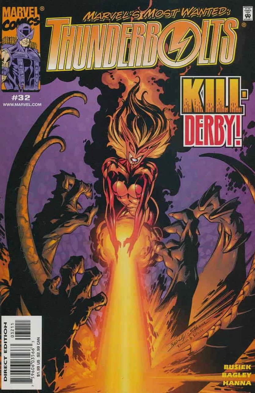 THUNDERBOLTS #32 1999 Thunderbolts MARVEL COMICS