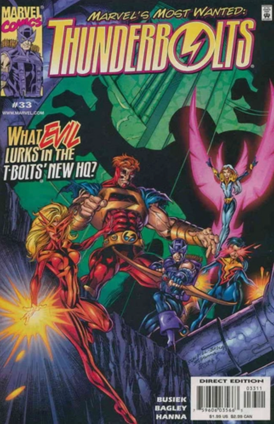 THUNDERBOLTS #33 1999 Thunderbolts MARVEL COMICS