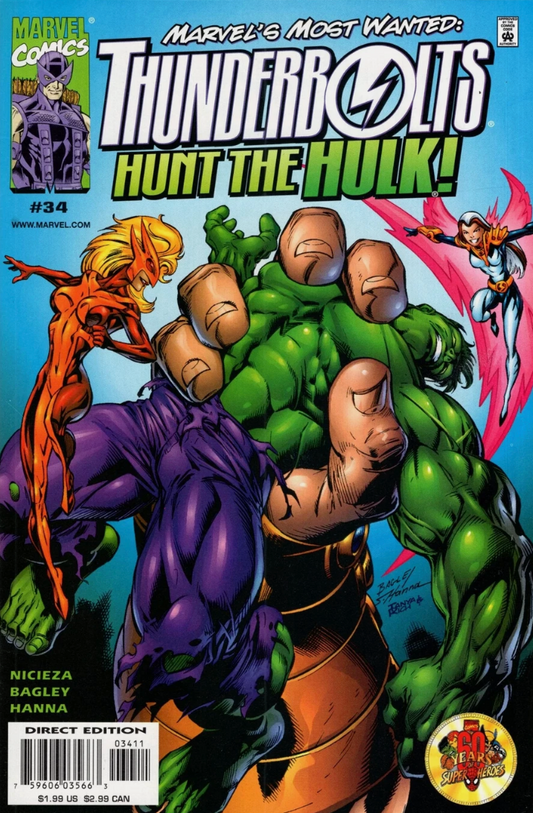 THUNDERBOLTS #34 1999 Thunderbolts MARVEL COMICS
