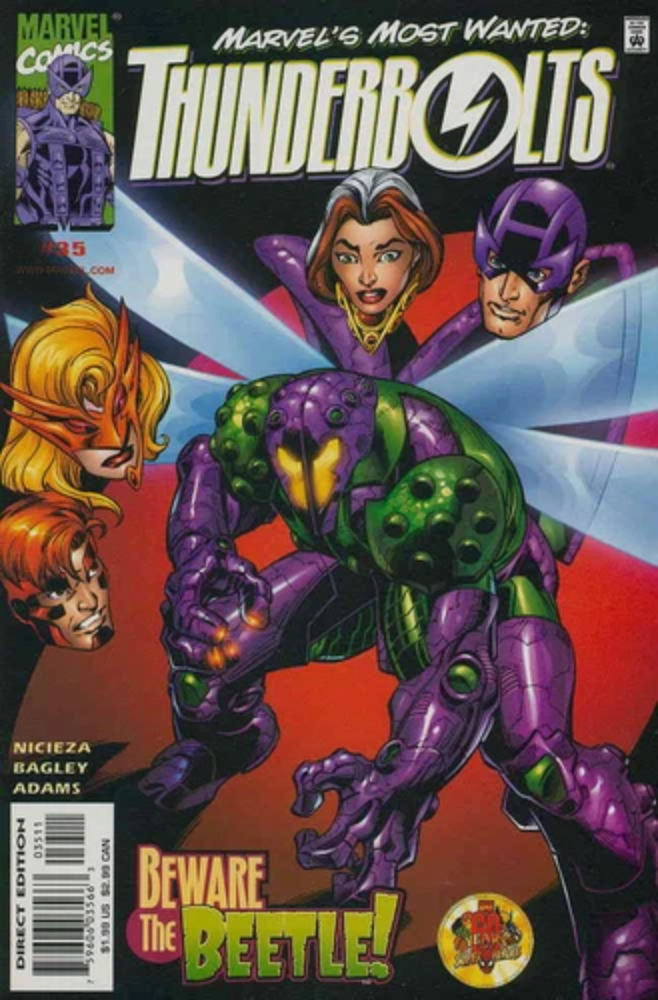 THUNDERBOLTS #35 2000 Thunderbolts MARVEL COMICS