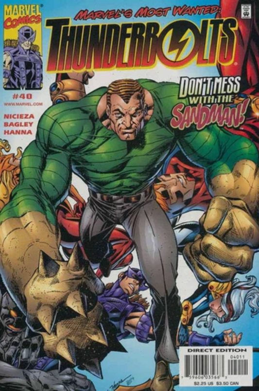 THUNDERBOLTS #40 2000 Thunderbolts MARVEL COMICS