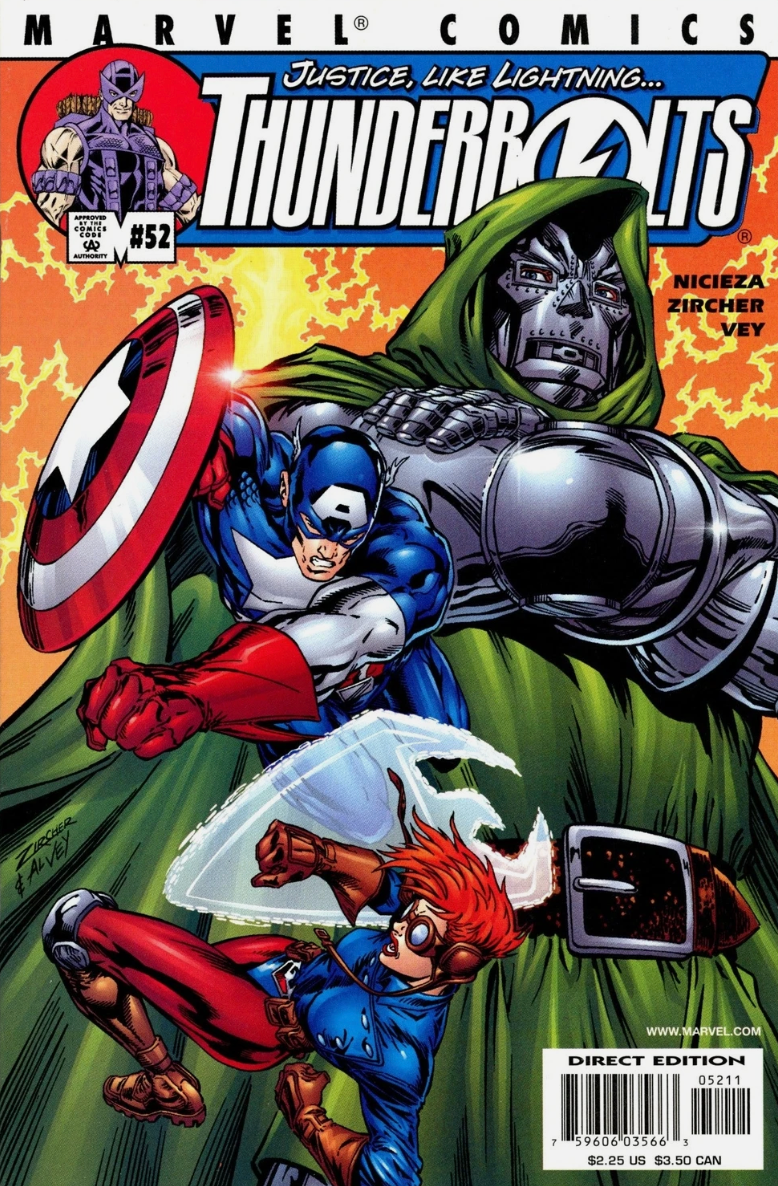 THUNDERBOLTS #52 2001 Thunderbolts MARVEL COMICS