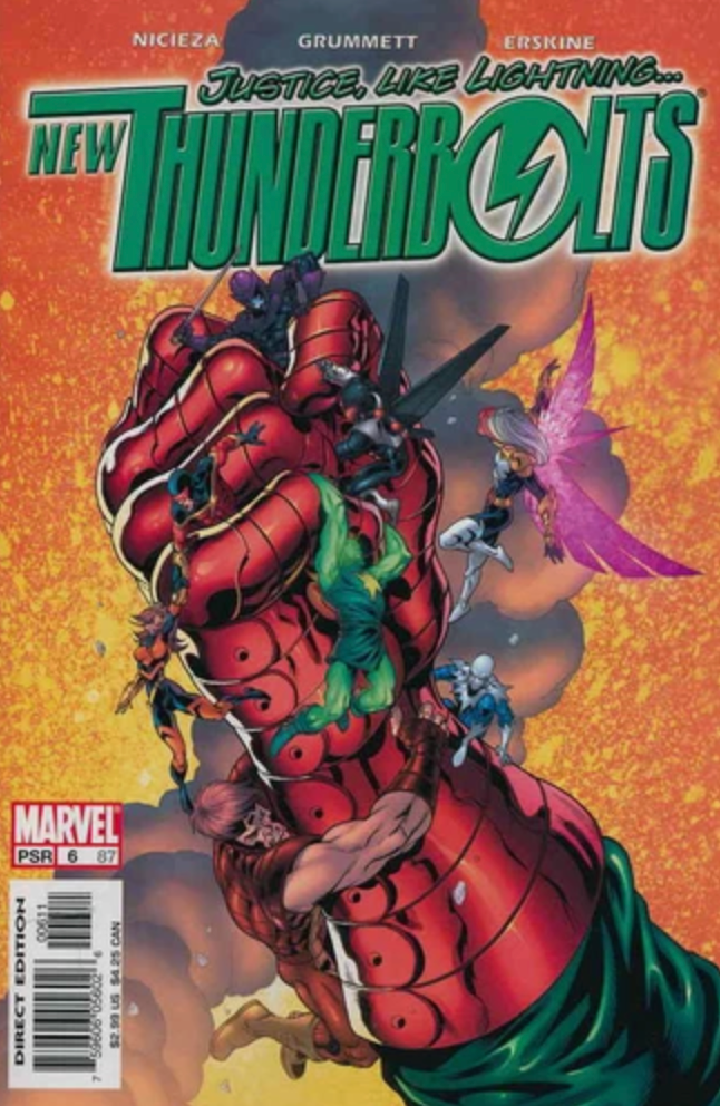 NEW THUNDERBOLTS #6 #87 2005 Thunderbolts MARVEL COMICS