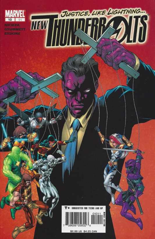 NEW THUNDERBOLTS #10 #91 2005 Thunderbolts MARVEL COMICS