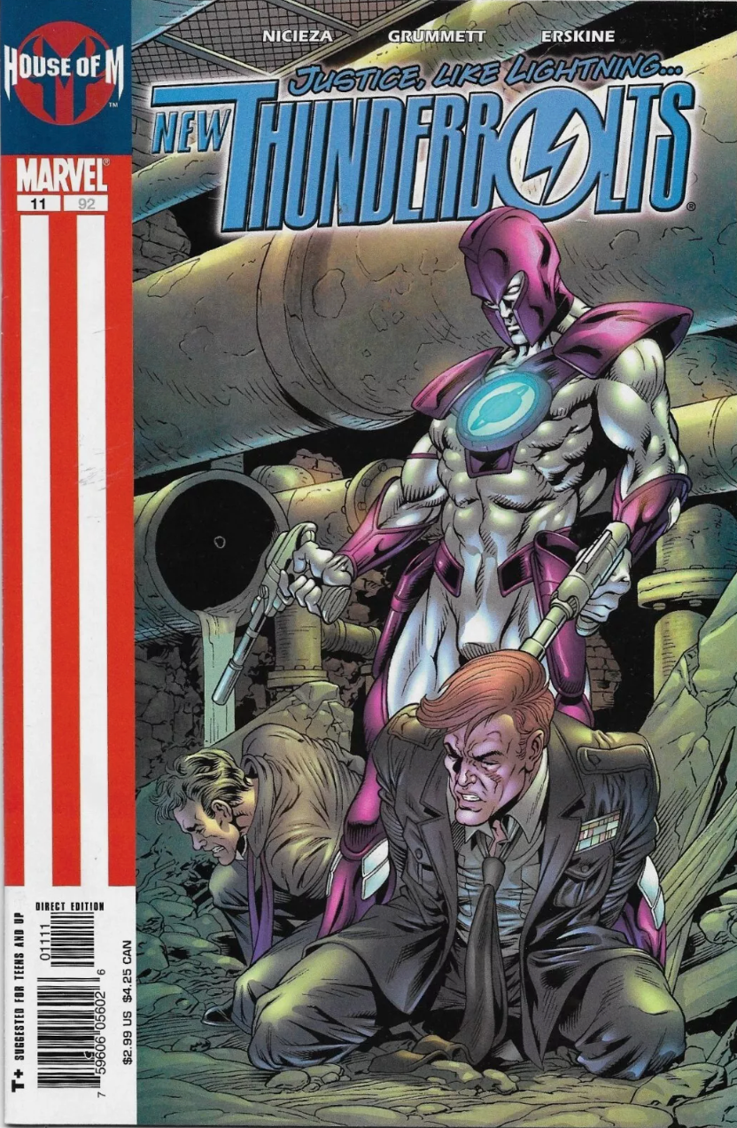 NEW THUNDERBOLTS #11 #92 2005 Thunderbolts MARVEL COMICS