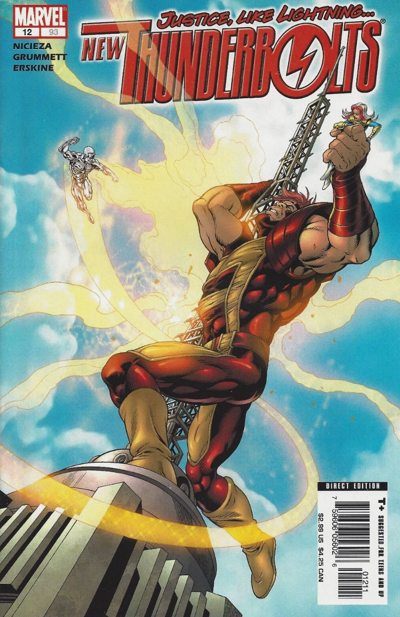 NEW THUNDERBOLTS #12 #93 2005 Thunderbolts MARVEL COMICS