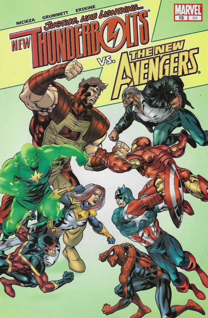 NEW THUNDERBOLTS #13 #94 2005 Thunderbolts MARVEL COMICS