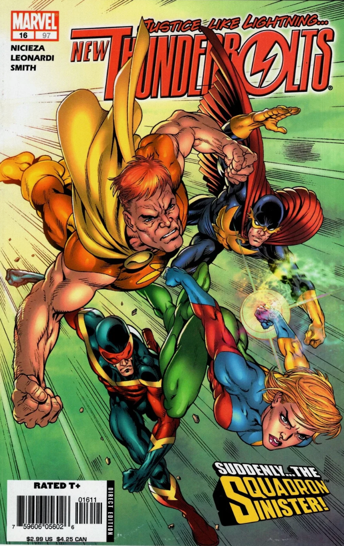 NEW THUNDERBOLTS #16 #97 2005 Thunderbolts MARVEL COMICS