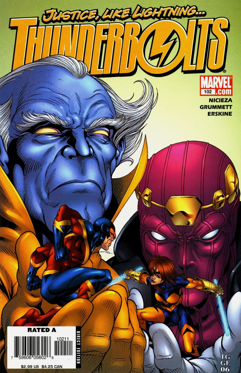 NEW THUNDERBOLTS #102 2006 Thunderbolts MARVEL COMICS