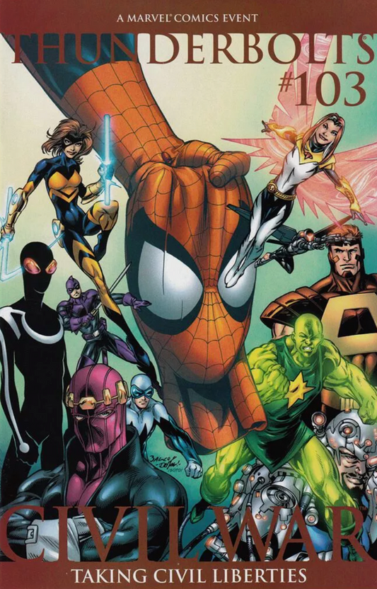 NEW THUNDERBOLTS #103 2ND PRINT 2006 Thunderbolts MARVEL COMICS