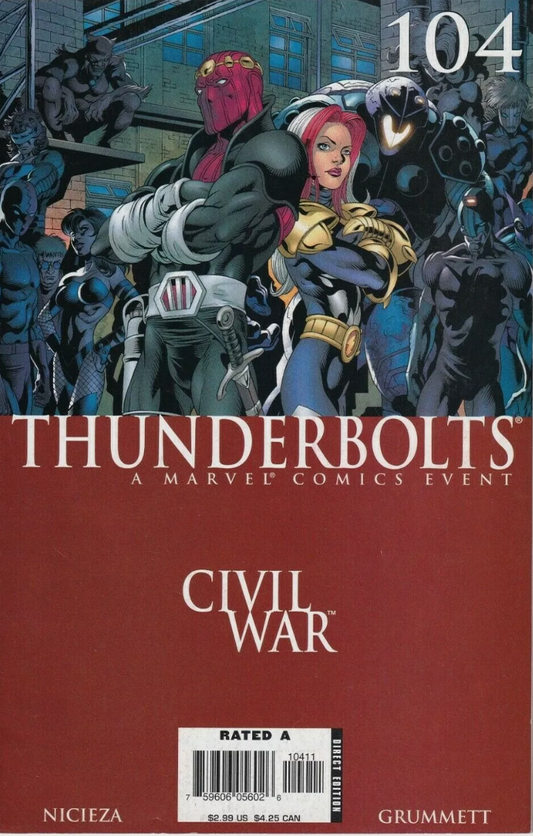 NEW THUNDERBOLTS #104 2006 Thunderbolts MARVEL COMICS