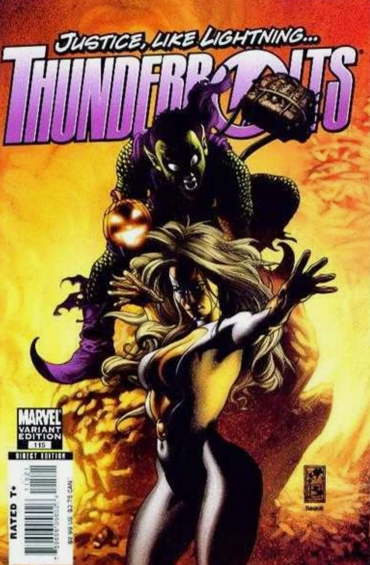 THUNDERBOLTS #115 BIANCHI 1:10 VARIANT 2007 Thunderbolts MARVEL COMICS