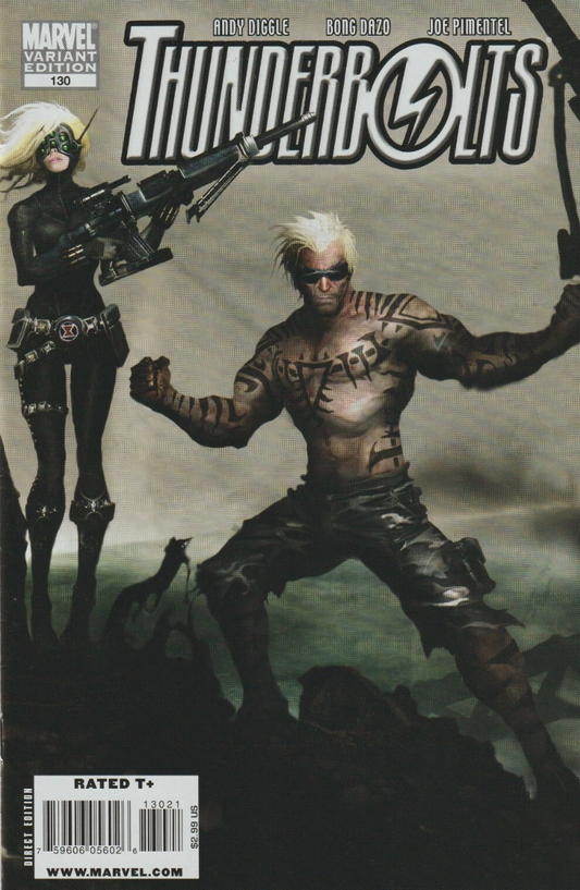 THUNDERBOLTS #130 1:15 VARIANT 2009 Thunderbolts MARVEL COMICS