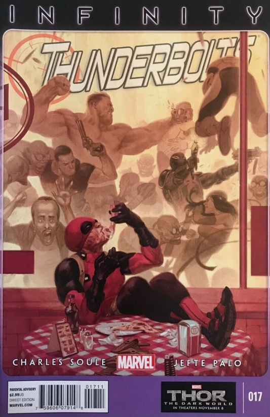 THUNDERBOLTS #17 2013 Thunderbolts MARVEL COMICS