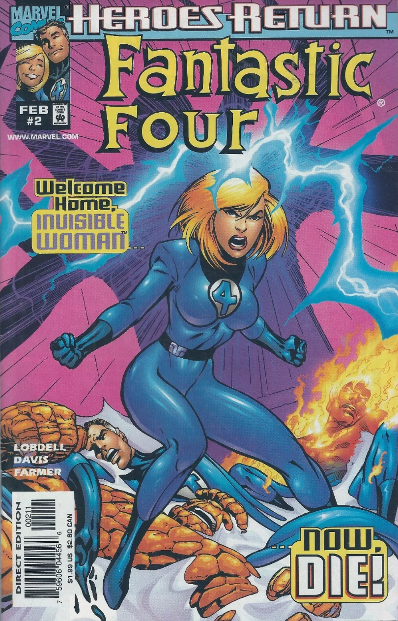 FANTASTIC FOUR #2 1998 Fantastic Four MARVEL COMICS