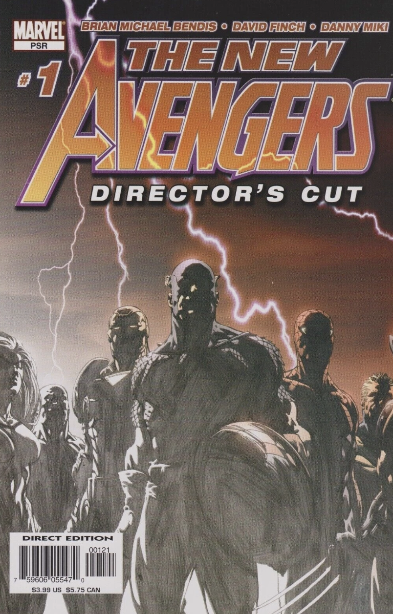 NEW AVENGERS #1 DIRECTORS CUT 2005 New Avengers MARVEL COMICS
