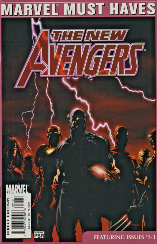 MARVEL MUST HAVE NEW AVENGERS #1-3 2005 New Avengers MARVEL COMICS