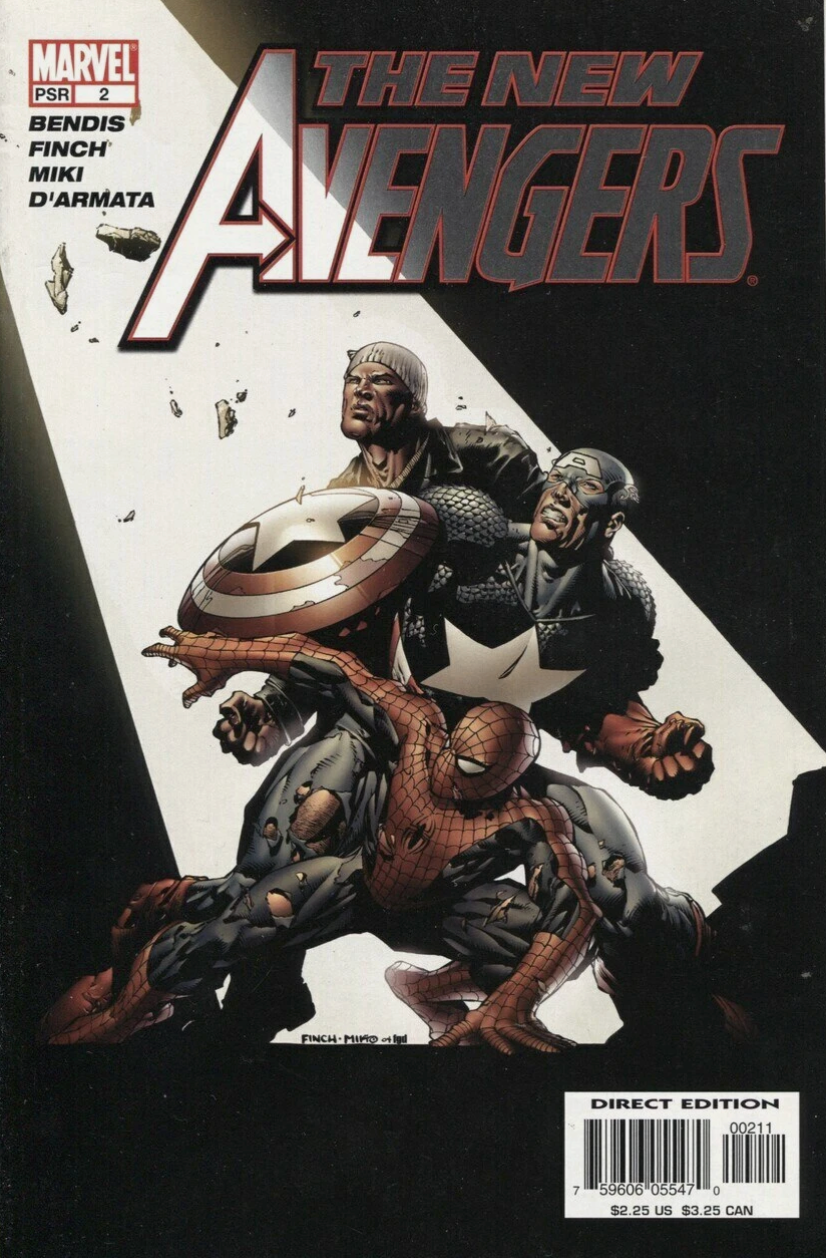 NEW AVENGERS #2 2005 New Avengers MARVEL COMICS