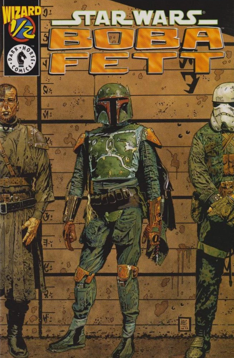 STAR WARS BOBA FETT #1/2 WIZARD 1997 Star Wars DARK HORSE