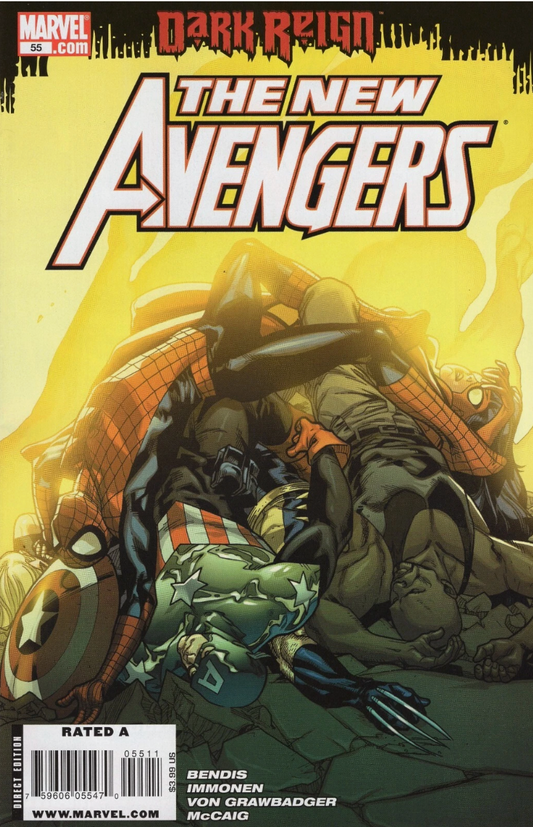 NEW AVENGERS #55 2009 New Avengers MARVEL COMICS