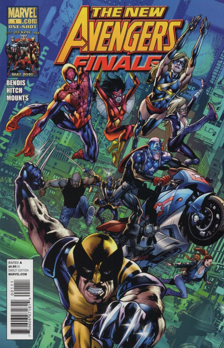 NEW AVENGERS FINALE #1 2010 New Avengers MARVEL COMICS
