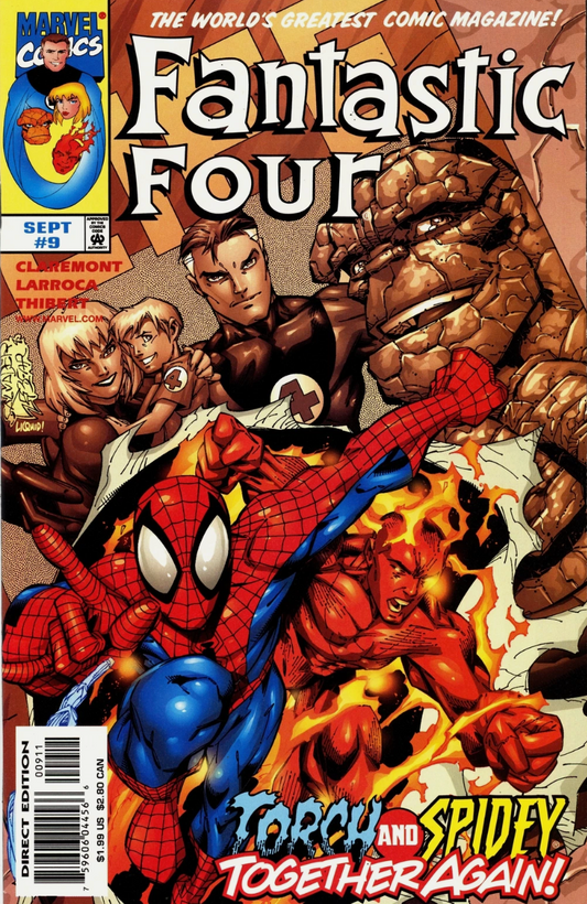 FANTASTIC FOUR #9 1998 Fantastic Four MARVEL COMICS