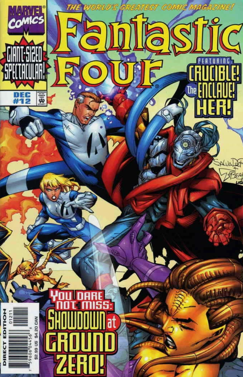 FANTASTIC FOUR #12 1998 Fantastic Four MARVEL COMICS