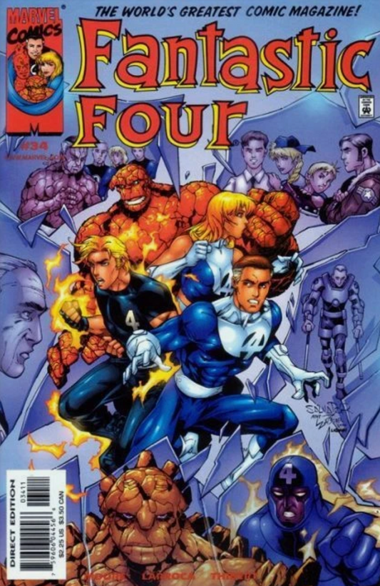 FANTASTIC FOUR #34 2000 Fantastic Four MARVEL COMICS