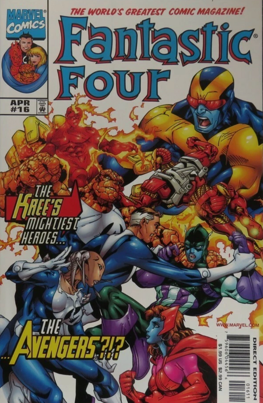 FANTASTIC FOUR #16 1999 Fantastic Four MARVEL COMICS