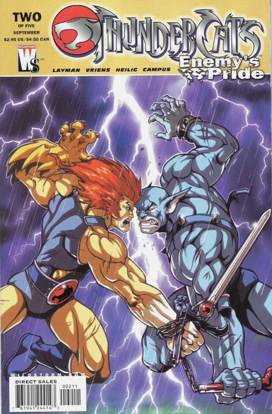 THUNDERCATS ENEMYS PRIDE #2 2004 Thundercats WILDSTORM