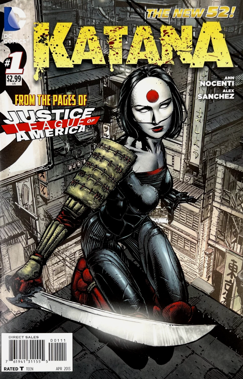 KATANA #1 2013 Suicide Squad MARVEL COMICS