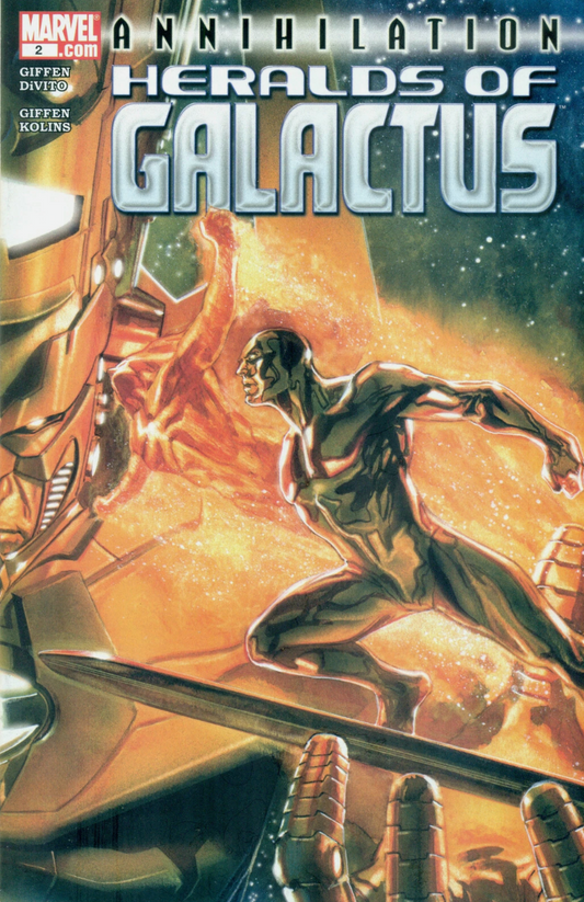 ANNIHILATION HERALDS OF GALACTUS #2 SILVER SURFER FIRELORD 2007 Annihilation MARVEL COMICS