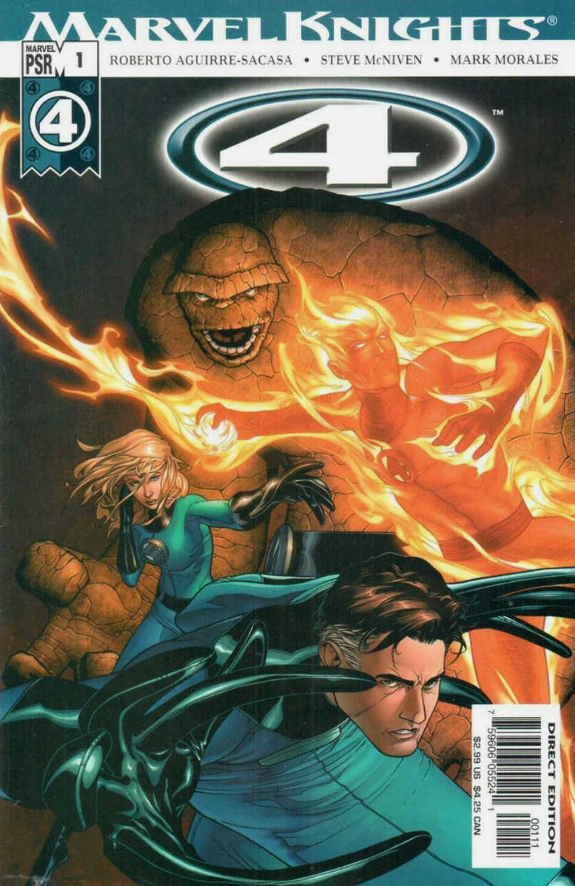 MARVEL KNIGHTS 4 #1 2004 Fantastic Four MARVEL COMICS