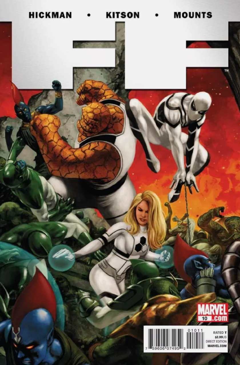 FF #10 2011 Fantastic Four MARVEL COMICS