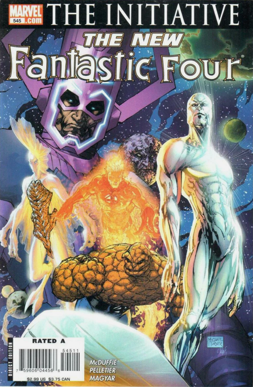FANTASTIC FOUR #545 2007 Fantastic Four MARVEL COMICS