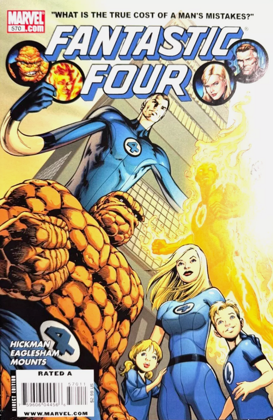 FANTASTIC FOUR #570 2009 (1ST APP COUNCIL OF REEDS) Fantastic Four MARVEL COMICS