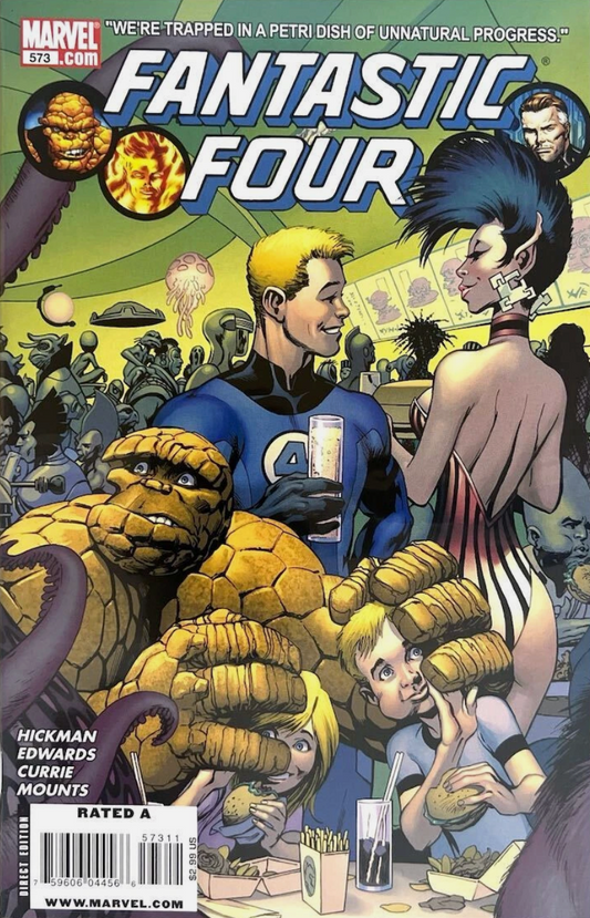 FANTASTIC FOUR #573 2009 Fantastic Four MARVEL COMICS