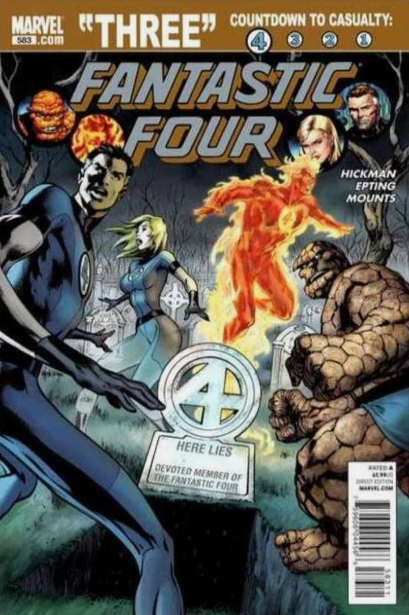 FANTASTIC FOUR #583 2010 Fantastic Four MARVEL COMICS