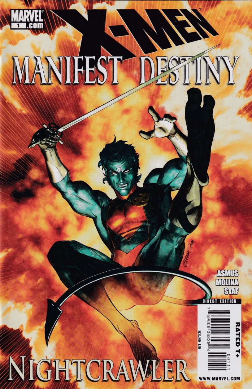 X-MEN MANIFEST DESTINY NIGHT CRAWLER #1 2009 X-Men MARVEL COMICS
